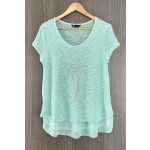 SJS pálmafás női felső - XL