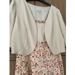 Márkus Kata virágos női ruha boleróval - 36