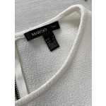 Mango fekete-fehér női ruha - S