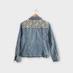 Blue Motion csipkedíszes női farmerdzseki - 40-42