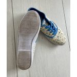 Budmil virágos vászoncipő - 36