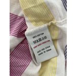 Színes csíkos női ruha - M