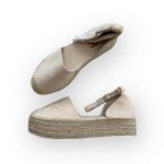 Seastar krémszínű női espadrilles - 39 (ÚJ)