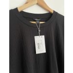 Monki bordázott anyagú női felső - XL (ÚJ)