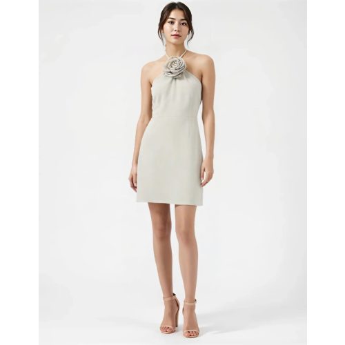 Edan bézs női ruha - M (ÚJ)