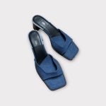 Zara női farmer papucs - 40