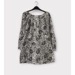 M&Co virágos női tunika - L