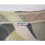 Magenta színes női blúz - M