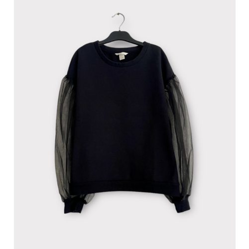 H&M tüll ujjú női pulóver - M