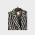 Tu csíkos női blézer - S