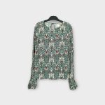 H&M x Morris&Co. mintás női blúz - M