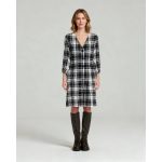 Mango kockás női ruha - S (ÚJ)