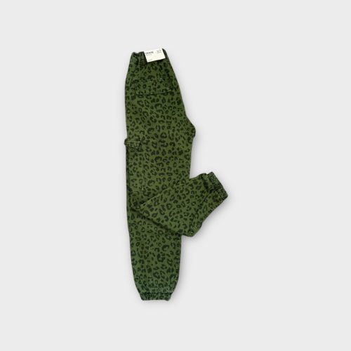 Bershka leopárdmintás farmernadrág - XXS (ÚJ)