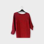 Kockás női ruha - S