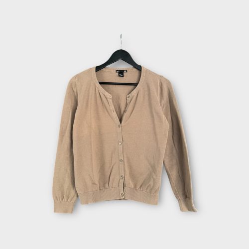 H&M bézs női kardigán - M