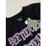 Beetlejuice női oversize pulóver - M (ÚJ)