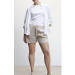 Mango női len rövidnadrág - 3XL (ÚJ)