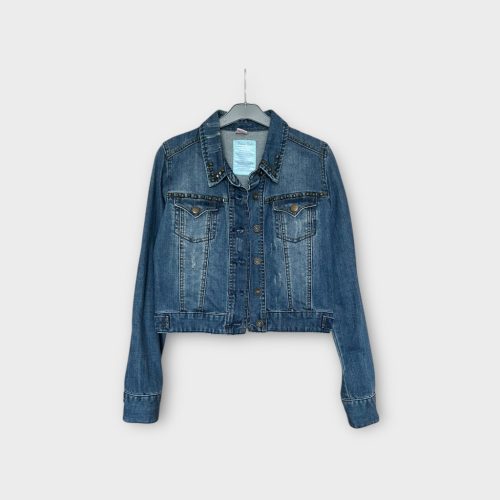 Denim Club szegecselt női farmerdzseki - M