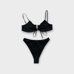 Vegas fekete női bikini szett - L