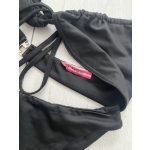 Vegas fekete női bikini szett - L