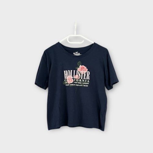 Hollister virágos női póló - M