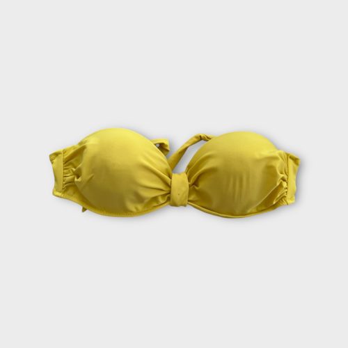 Sárga női bikini felső - M