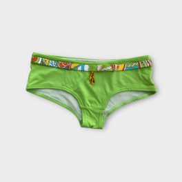 Zöld női bikini alsó - L
