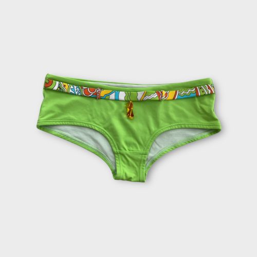 Zöld női bikini alsó - L