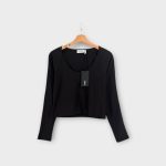 Weekday nyitott vállú női felső - L (ÚJ)