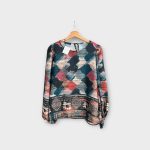 New Collection mintás női blúz - M (ÚJ)