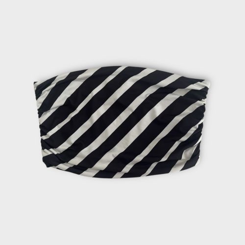 H&M fekete-fehér női top - L