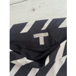 H&M fekete-fehér női top - L