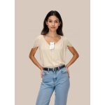 Mango húzott vállú női felső - S (ÚJ)