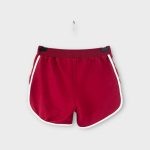 Bordó női rövidnadrág - L