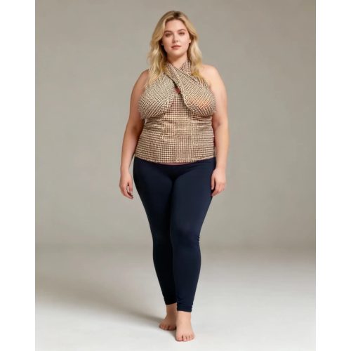 PLT merevítős női felső - L (ÚJ)