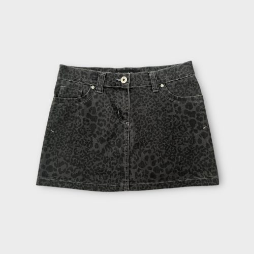 House Of Denim leopárdmintás női szoknya - M