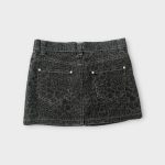 House Of Denim leopárdmintás női szoknya - M