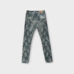 Please terepmintás női farmernadrág - XS