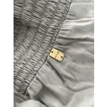 Magenta nyakbakötős női ruha - S