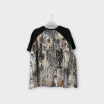 River Island két anyagú női póló - S