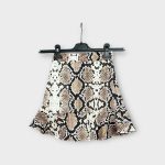 PLT kígyómintás női szoknya - XS