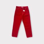 Mango piros női farmernadrág - S (ÚJ)