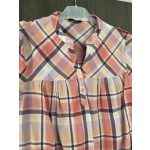 Kockás női blúz - S