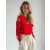 New Collection piros női felső - M (ÚJ)