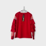 New Collection piros női felső - M (ÚJ)