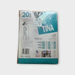 Lady Tina 20 DEN-es fekete női harisnya - XL (ÚJ)