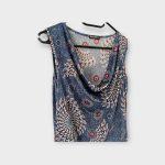 Metrofive mintás női felső - L