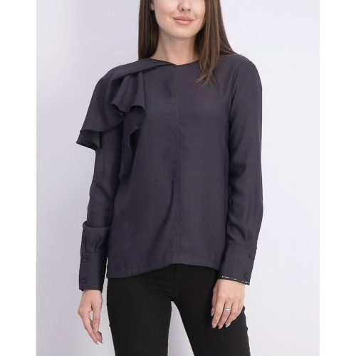 Mango sötétszürke női blúz - M (ÚJ)