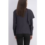 Mango sötétszürke női blúz - M (ÚJ)