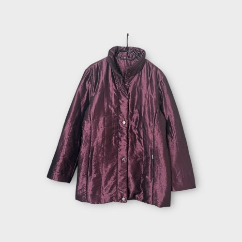 Chic Collection irizáló női kabát - XL